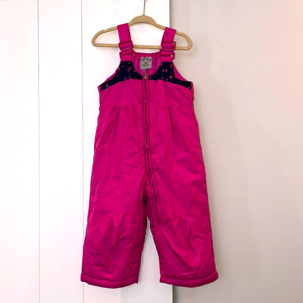 Toddler snowsuit
